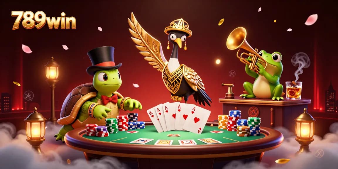 Engage with 789win and explore rich casino rewards in this vibrant, dynamic illustration.