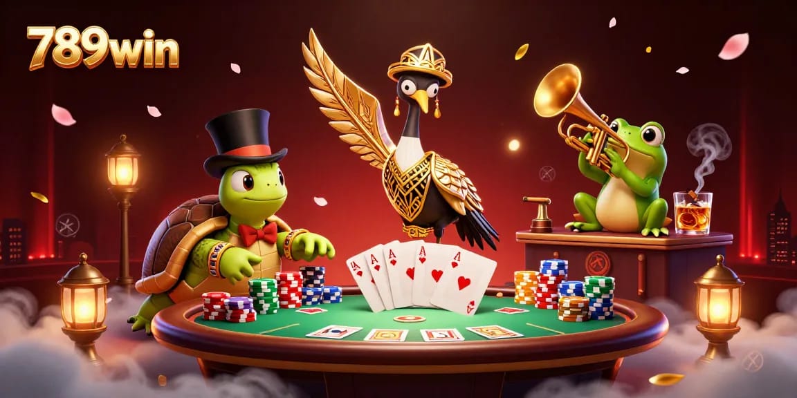 Engage with 789win and explore rich casino rewards in this vibrant, dynamic illustration.