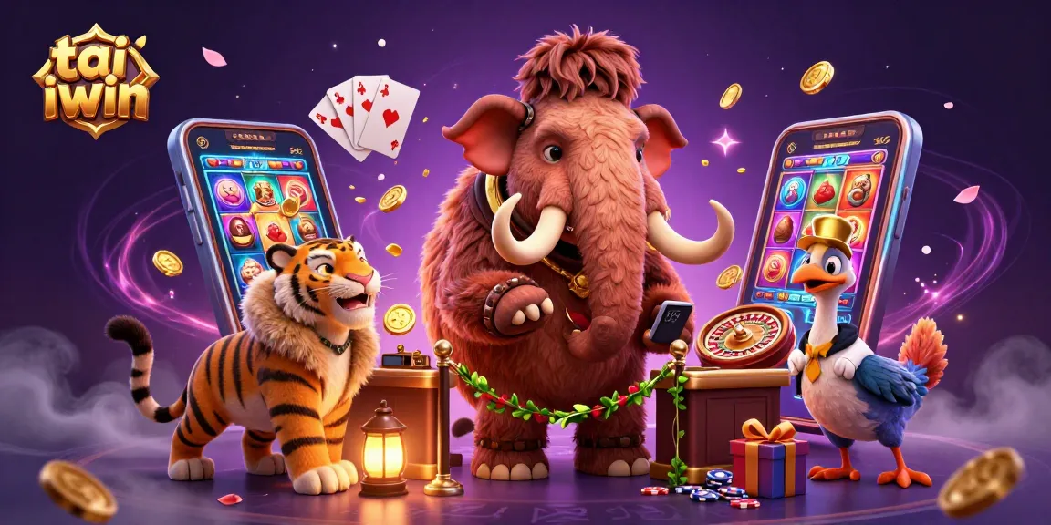 Experience excitement with tai iwin as a woolly mammoth bouncer welcomes VIPs to the casino.