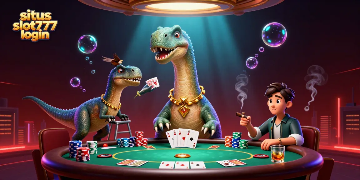 Engage in thrilling games with situs slot777 login featuring lively characters and rich casino elements.