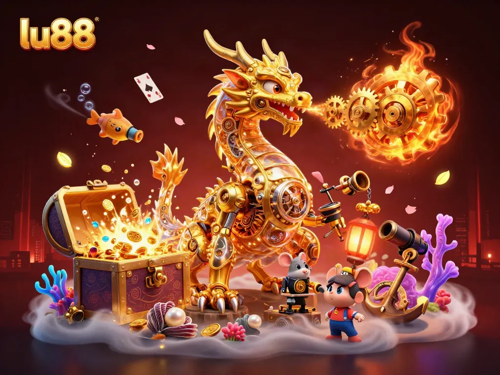 Experience thrilling wins at lu88, where 3D dragon meets exciting casino games.