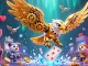 Dive into the thrilling world of Dhani win games with an engaging 3D illustration featuring an eagle and vibrant gaming elements.