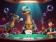 Engage in thrilling games with situs slot777 login featuring lively characters and rich casino elements.
